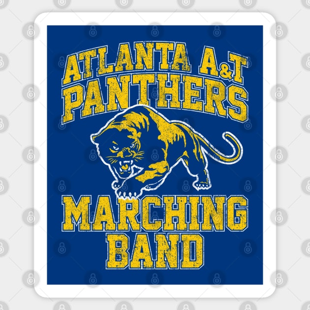 Atlanta A&T Marching Band Sticker by huckblade